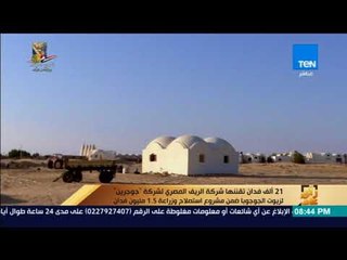 رأي عام - 21 ألف فدان تقننها شركة الريف المصري لشركة جوجرين لزيوت الجوجوبا