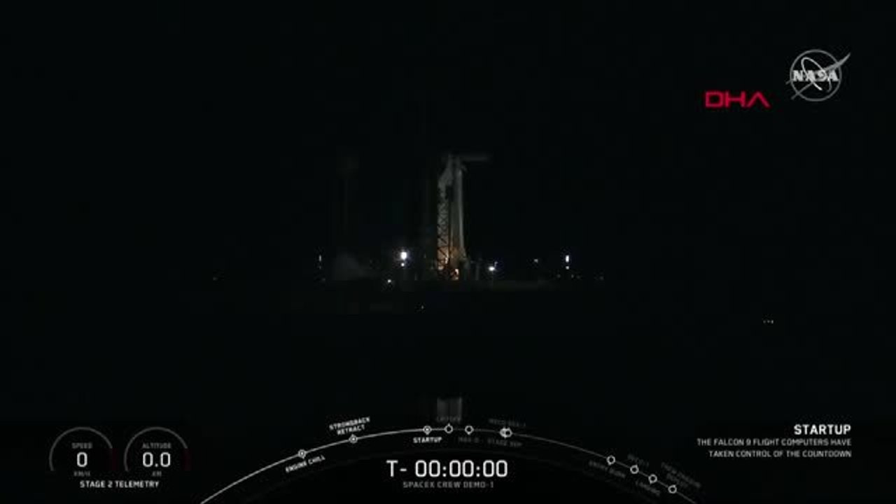 Dha Dış - Spacex, Crew Dragon'un Test Uçuşunu Gerçekleştirdi