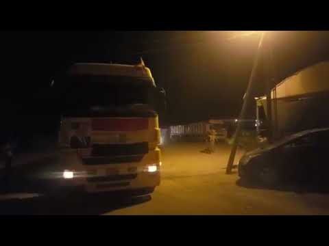 قوافل المساعدات تصل إلى قطاع غزة لمساعدة الأشقاء الفلسطينيين بعد قرار الرئيس السيسي بفتح معبر رفح
