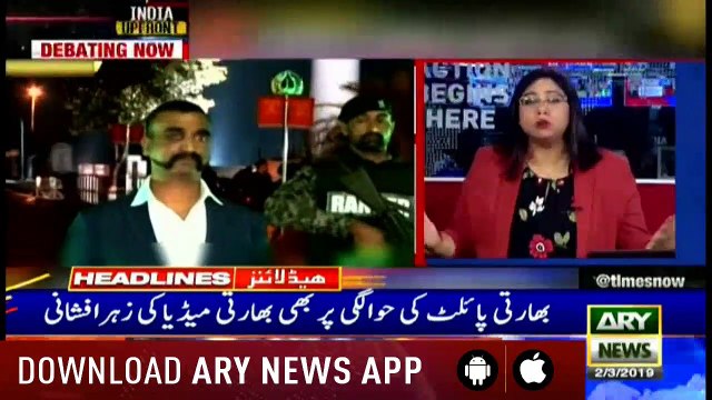 Headlines ARYNews 1600 2nd March 2019