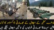 Nine dead bodies of Indian soldiers including Captain brought to Rajori Hospital in Indian Occupied Kashmir