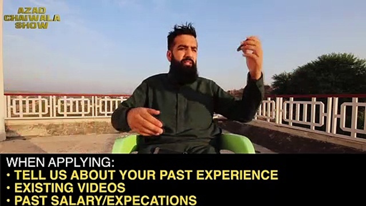 Video Editors Needed in my Mirpur, Azad Kashmir Office | Azad Chaiwala Show