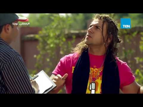 الكبير عمل ريمونتادا على فزاع وجوني - احمد مكي في مشهد كوميدي من مسلسل الكبير اوي