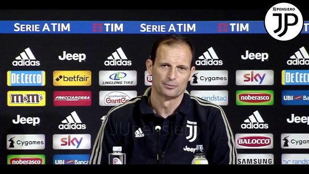 Conferenza stampa ALLEGRI pre NAPOLI-JUVENTUS: CR7 gioca. Via dai social? Una cosa normale, non sono per tutti. Critiche post Atletico? Giuste ma si esagera ed ero più arrabbiato con me stesso. Futuro? Mi incontrerò con Agnelli come sempre... 02.03.2019
