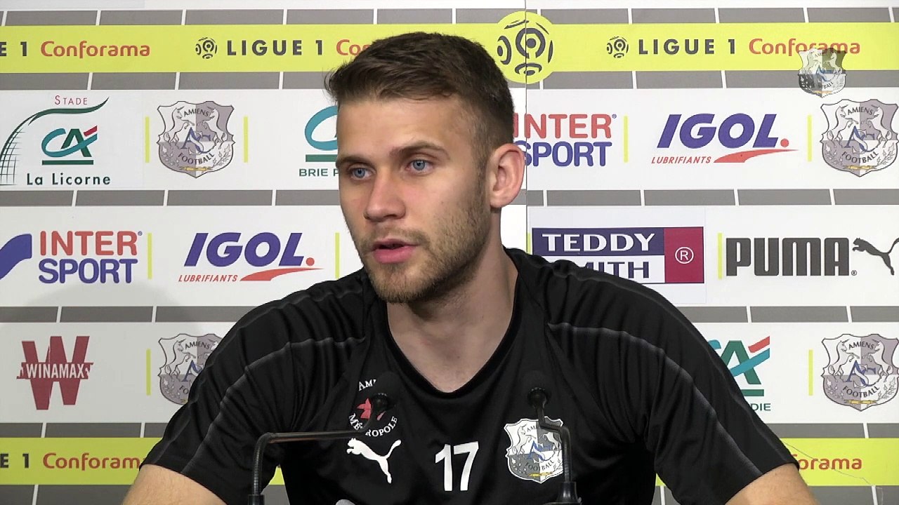 Avant le match SD Reims - Amiens SC,  Alexis blin