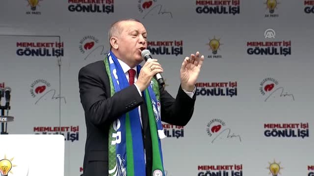 Erdoğan: "Hayvancılık, Kümes Hayvancılığı, Seracılık Yapanlar Yüzde 12 İndirimli Elektrik...