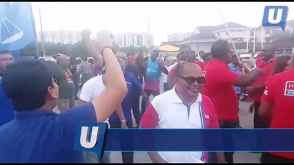 Perang sorak antara PH dan BN