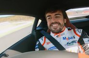 Fernando Alonso lleva al límite el nuevo Toyota GR Supra