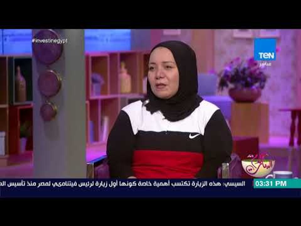 كلام البنات - كلمة لخصت فرحة بطلة رفع الاثقال ل...