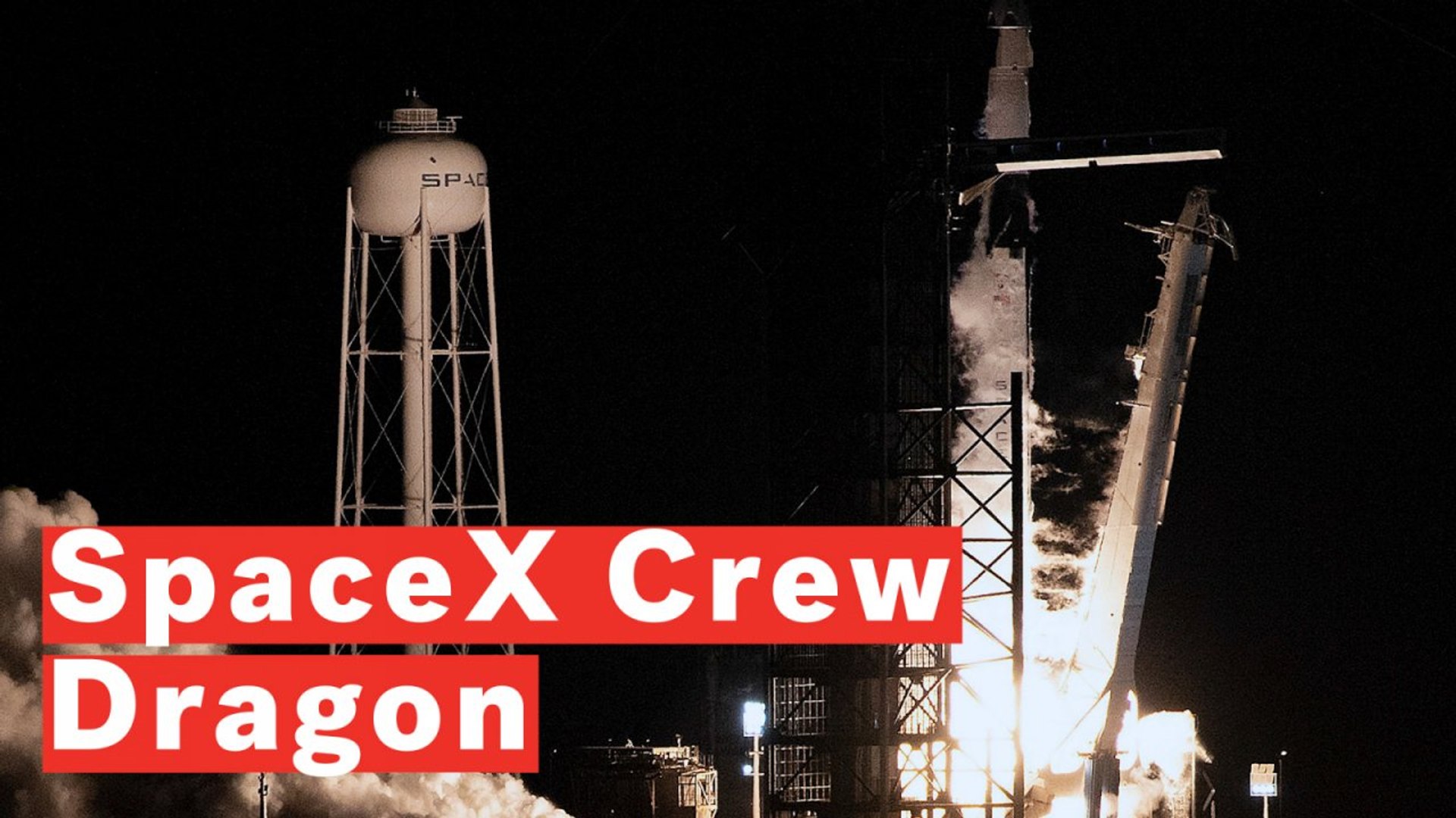 ⁣SpaceX Crew Dragon Spacecraft Launches Successfully