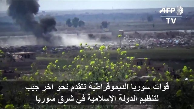 قوات سوريا الديموقراطية تتقدم نحو آخر جيب لتنظيم الدولة الإسلامية في شرق سوريا