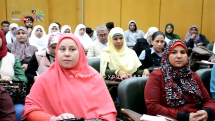 ندوة بجامعة أسيوط عن مشروع إنشاء مركز القياس والتقويم