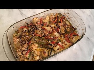 جربي تعمل أكل صحي ومفيد.. إليكي طريقة تحضير "بطاطس وفراخ بالفرن"