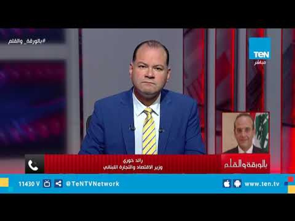 وزير الاقتصاد والتجارة اللبناني: مصر دائما كانت تقف بجانبنا والسيسي يكمل المشوار