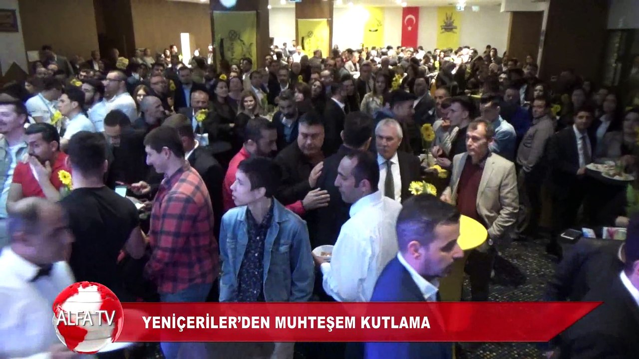 YENİÇERİLER’DEN MUHTEŞEM KUTLAMA