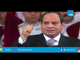 السيسي: لن نتردد في توجيه ضربات لمعسكرات الإرهاب في أي مكان