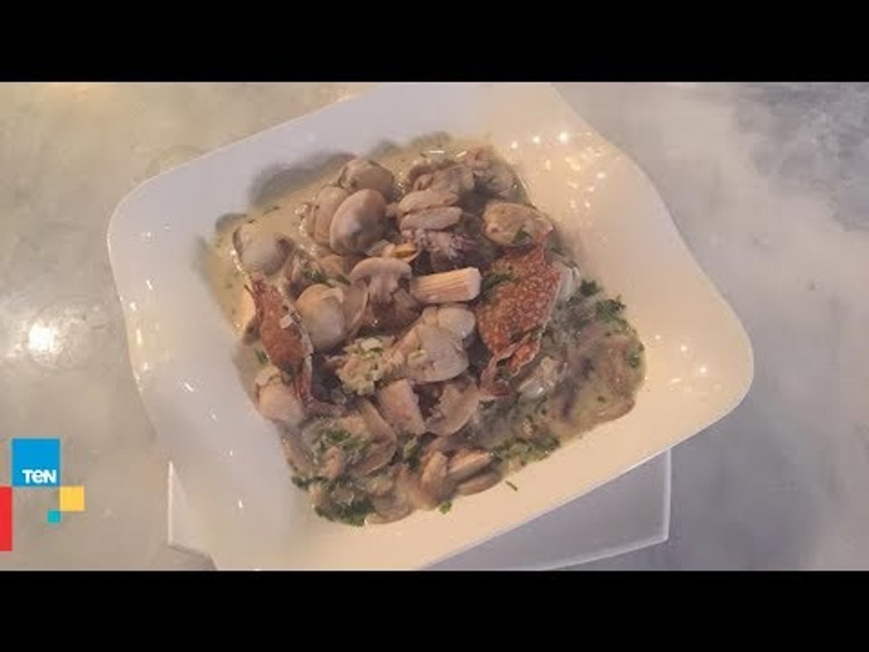 طريقة تحضير شوربة ثمار البحر مع كريس نصراني