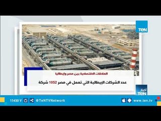 إنفوجراف| العلاقات الاقتصادية بين مصر وإيطاليا