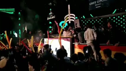Abascal hace de DJ en el Teatro Barceló