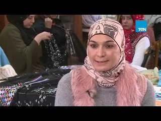 شيماء صاحبة مصنع نسيج في محافظة سوهاج .. جهاز تنمية المشروعات "تمويل وتوظيف"