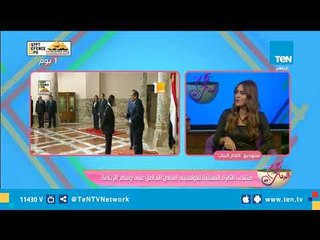 بطلات كرة القدم النسائية بعد تكريم السيسي لهن " هيكون في إهتمام بينا"