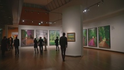 Los paisajes de Van Gogh y Hockney, cara a cara en Ámsterdam