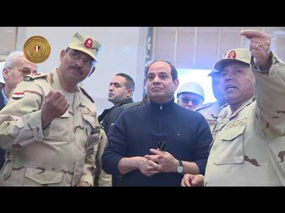السيسي يتفقد عددًا من المشروعات الجاري تنفيذها بالعاصمة الإدارية الجديدة