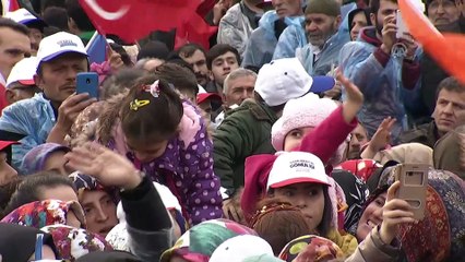 Cumhurbaşkanı Erdoğan: 'Gerilimi tırmandırmanın, yangına körükle gitmenin kimseye faydası yoktur' - TRABZON