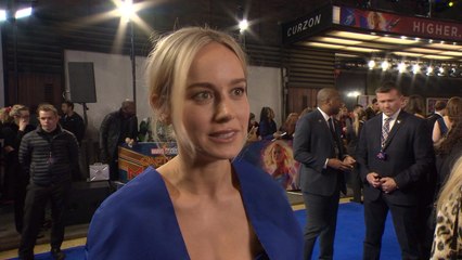 Brie Larson Talks About Not Giving Up At 'Captain Marvel' Gala