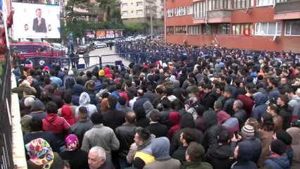 TTK kura çekimini soğukta saatlerce ekrandan takip ettiler