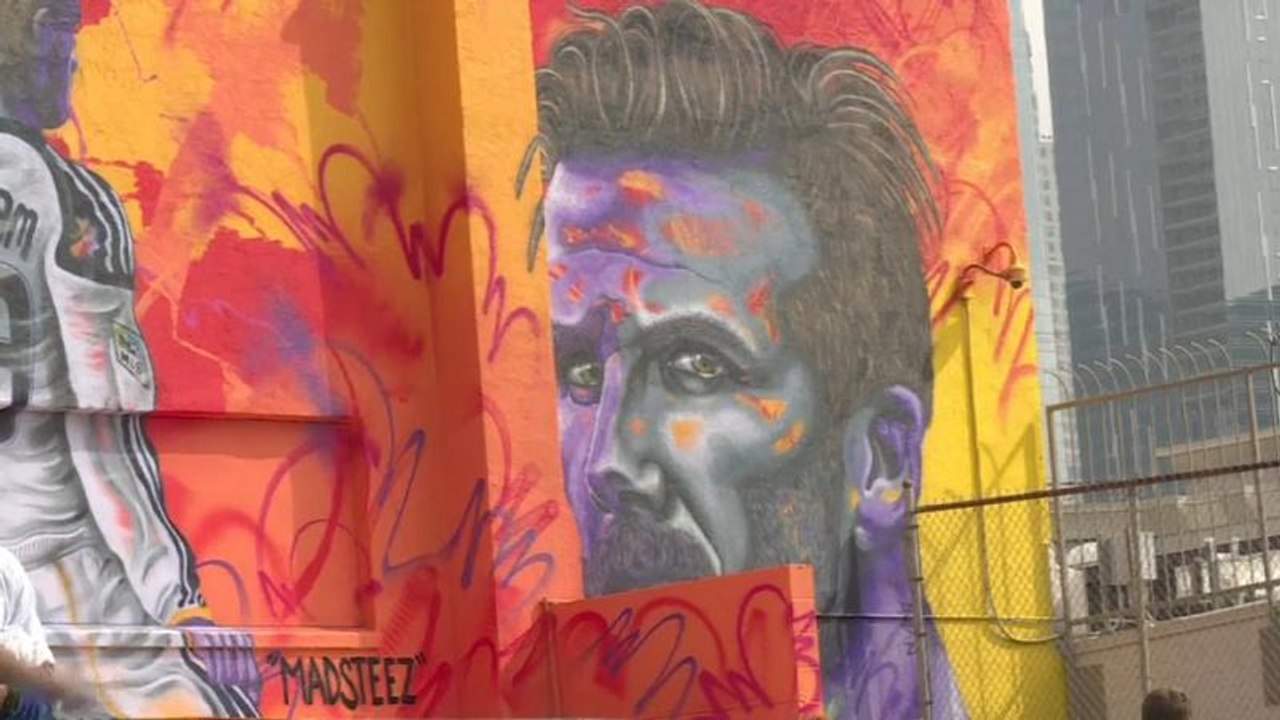 David Beckham donne de son temps pour des enfants défavorisés de Los Angeles