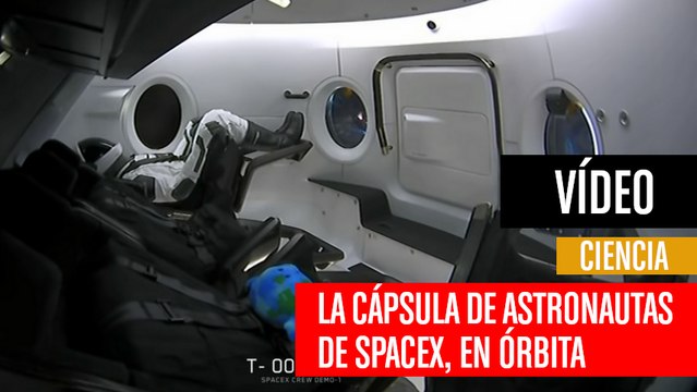 SpaceX pone en órbita su cohete para transportar astronautas