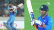 India vs Australia, 1st ODI: MS Dhoni uses SS instead of Spartan bat, Leaves fans confuse | वनइंडिया