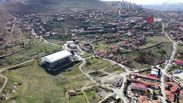 Divriği Ulu Cami Türkiye’de ilk olmuştu, restorasyonu sürüyor...Cami havadan görüntülendi