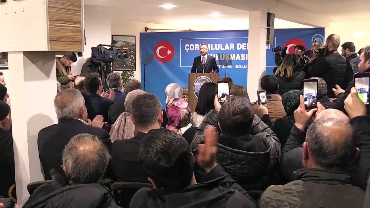 Cumhurbaşkanı Yardımcısı Oktay: 'FETÖ'nün de PKK'nın da inine girdik' - BOLU