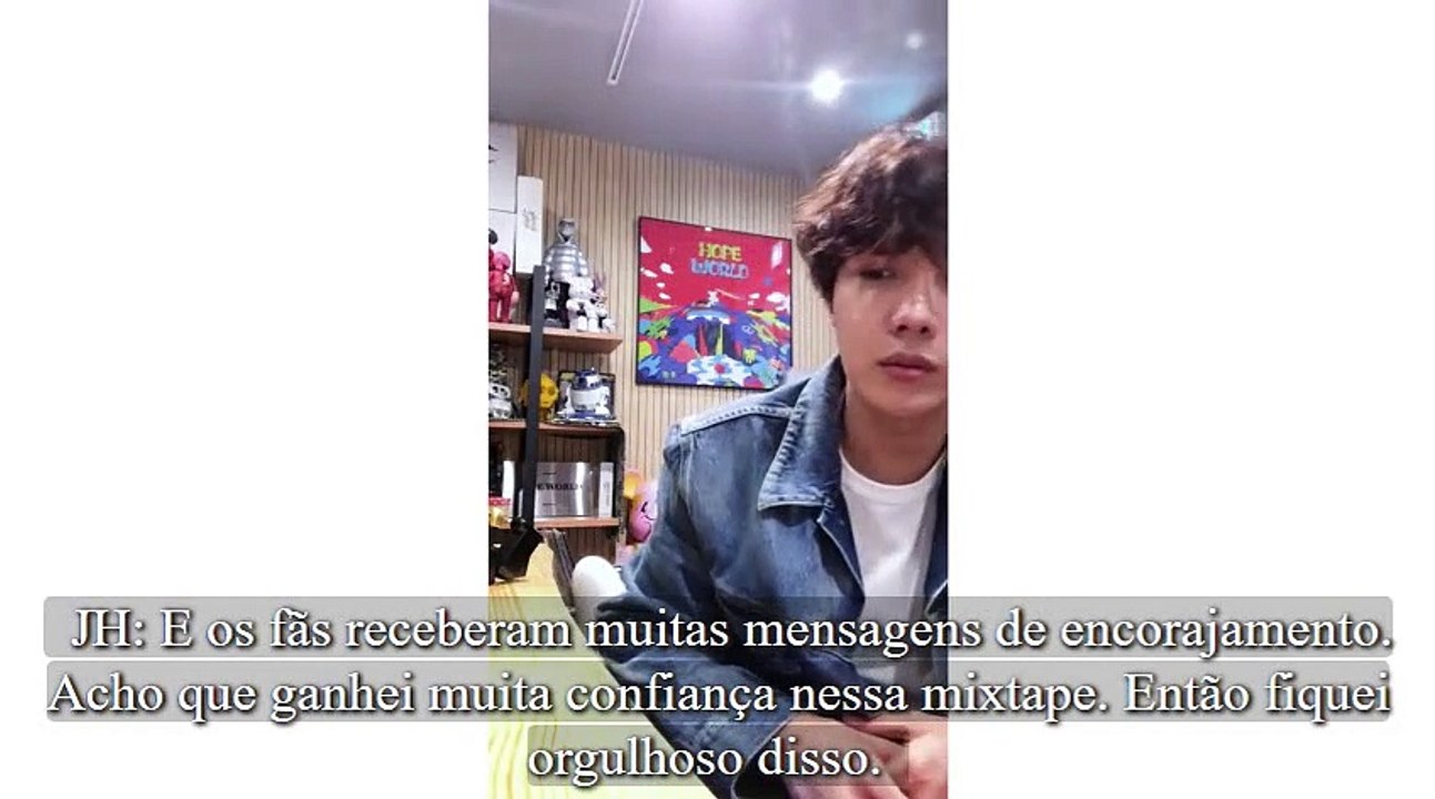 [LEGENDADO PT BR] 180426 Log do J-Hope