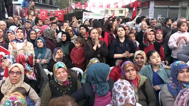 AK Parti Sözcüsü Çelik, AK Parti'nin Seyhan mitingine katıldı - ADANA