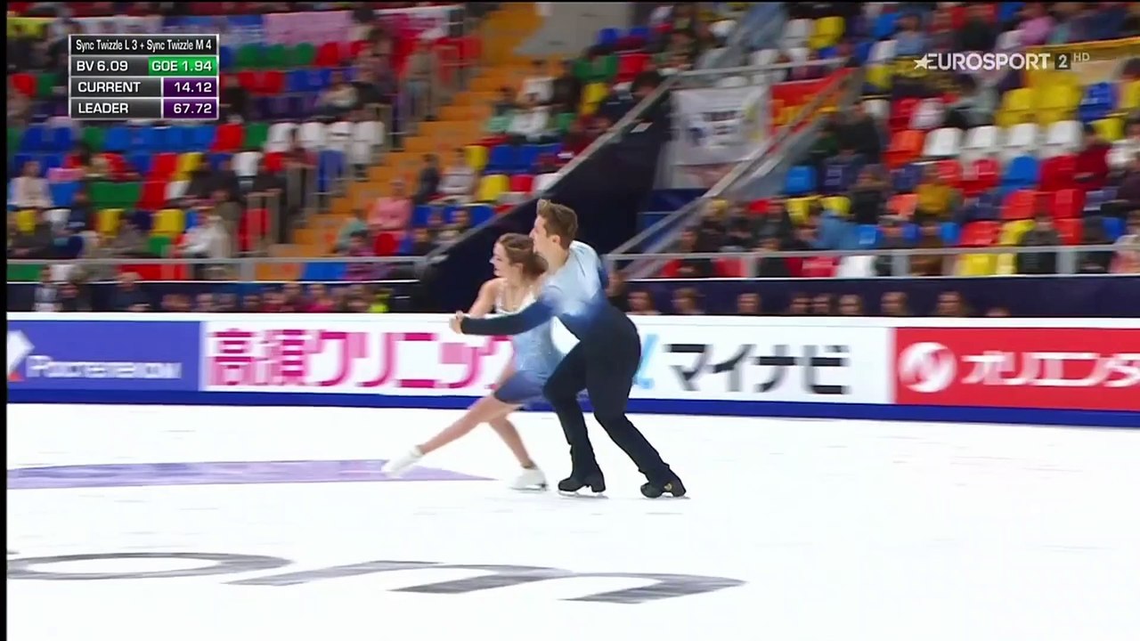 Rostelecom Cup 2018 Christina Carreira and Anthony Ponomarenko FD ESP ITA