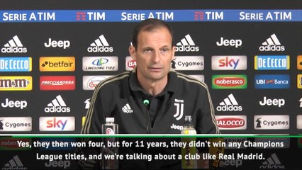 Download Video: Juventus can put title 'in the safe' with win at Napoli - Allegri