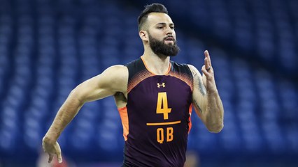 Will Grier runs an official 4.84 40-yard dash at 2019 combine
