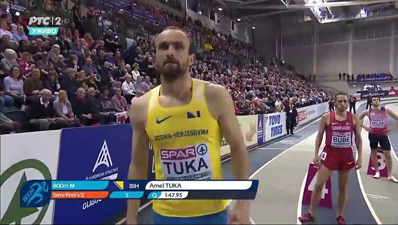 Amel Tuka - 3.mjesto - 1:50.41s - 800m SF (H1) - GL