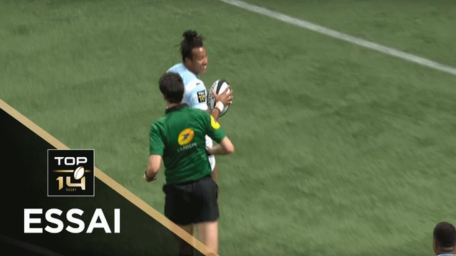 TOP 14 - Essai Teddy THOMAS 2 (R92) - Racing 92 - La Rochelle - J18 - Saison 2018/2019