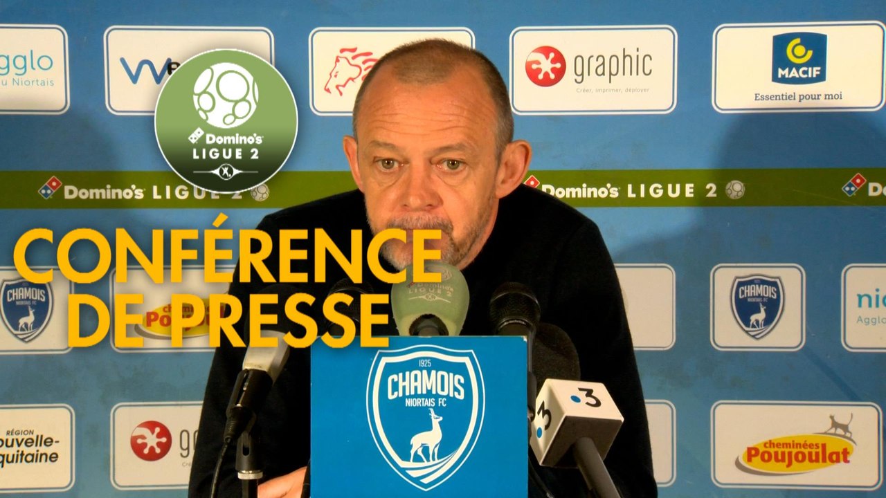 Conférence de presse Chamois Niortais - AS Béziers (0-0) : Pascal PLANCQUE (CNFC) - Mathieu CHABERT (ASB) - 2018/2019