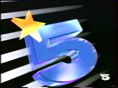 La 5 - 1988 - Fin JT Nuit, pubs, bande annonce