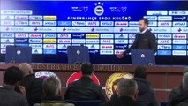 Fenerbahçe-Çaykur Rizespor maçının ardından - Okan Buruk - İSTANBUL