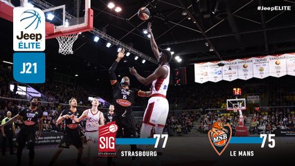 Jeep® ÉLITE : Strasbourg vs Le Mans (J21)