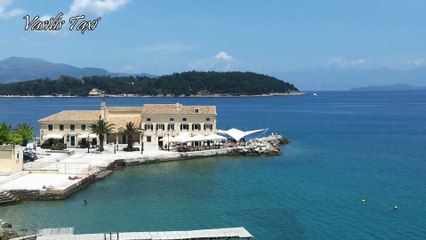 Κέρκυρα Φαληράκι  με θέα το νησάκι Βίδο και το Καράβι