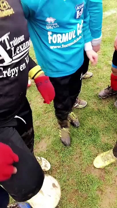 La joie des U8 .U9 ce Samedi 2 Mars 2019 après leur superbe prestation!Bravo les enfants!!!