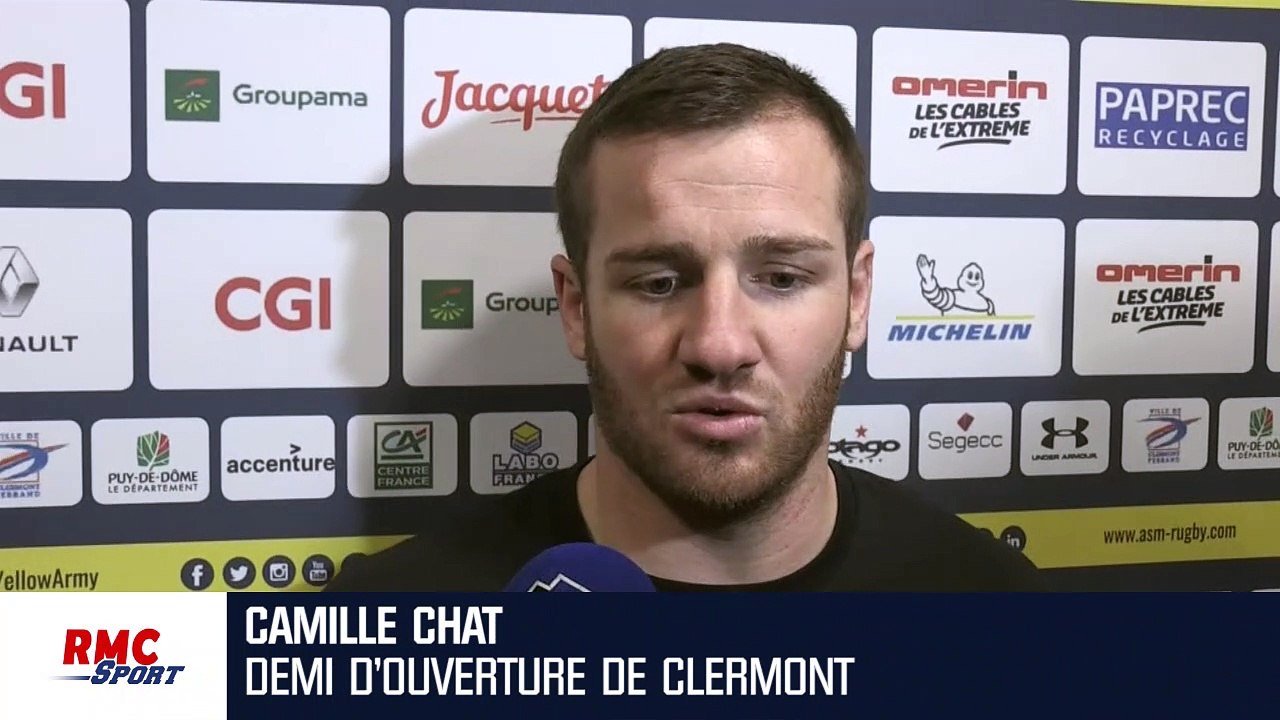 Top 14 - Clermont : "Ça fait du bien de rejouer au rugby" savoure Chat