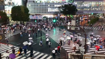 Shibuya Crossing, Tokyo, Japan